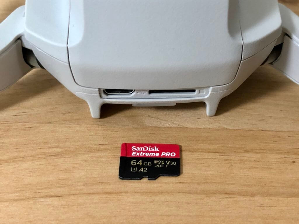 MavicMini SDカード